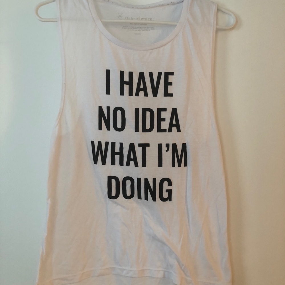 State of Grace workout tank